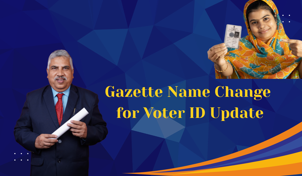 Gazette Name Change for Voter ID Update